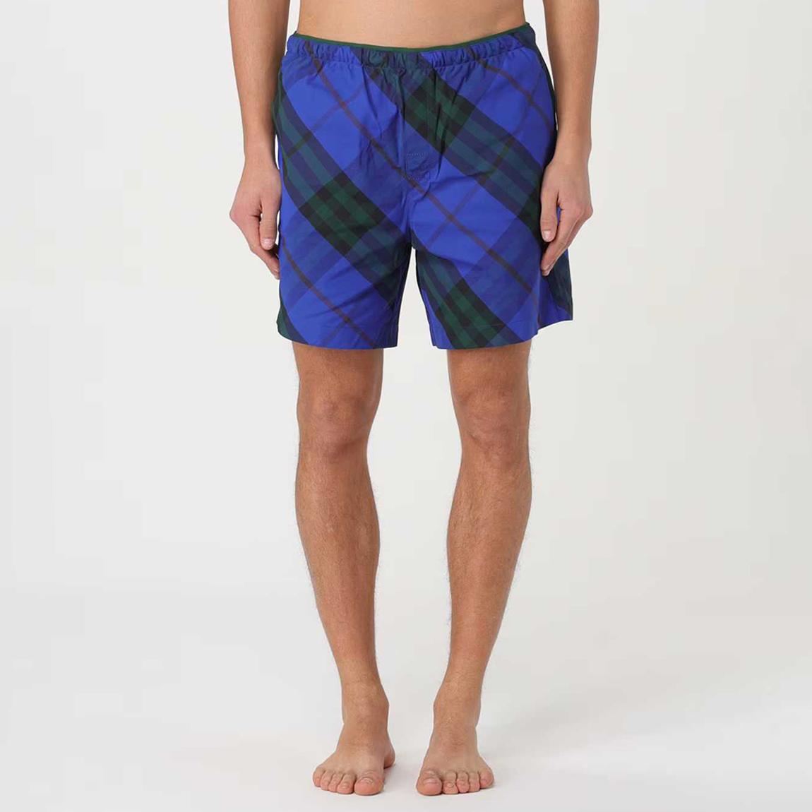 Royal Blue Print Swimshorts main product photo