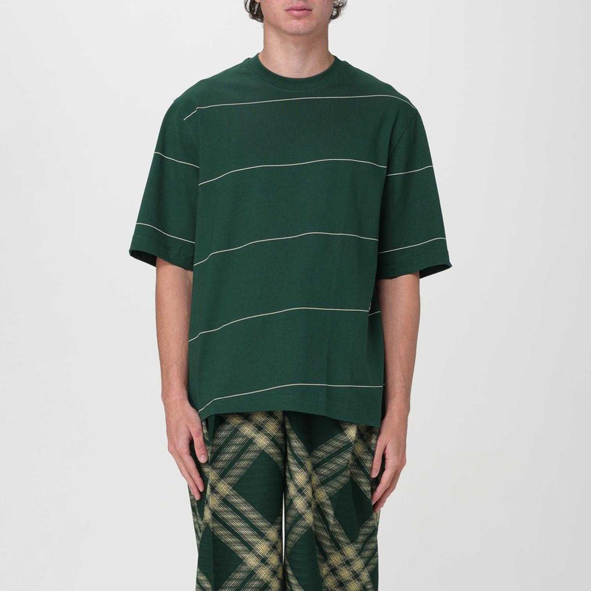 Forest Green Stripe T-shirt main product photo