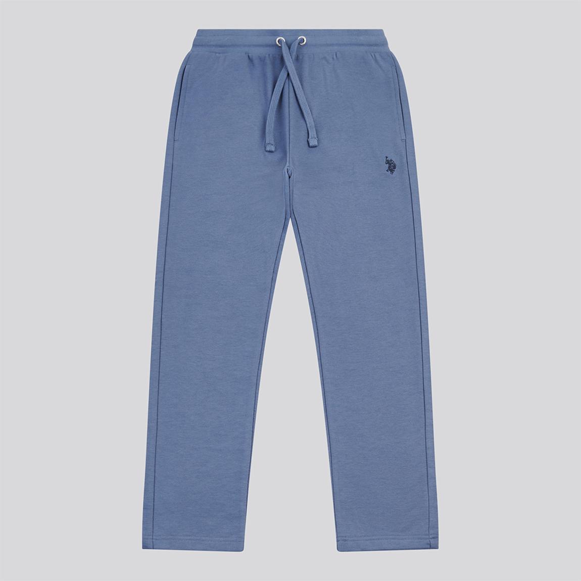 Boy's Blue Straight Leg Cotton Joggers main product photo