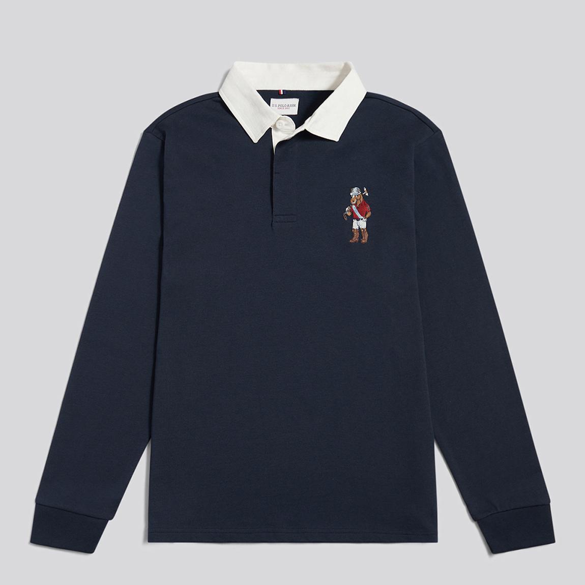 Navy Chuck Embroidered Cotton Shirt main product photo