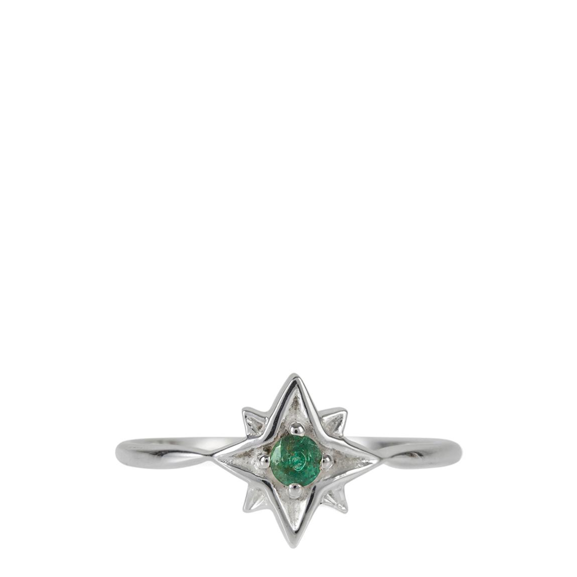 Emerald Guiding North Star Ring main product photo