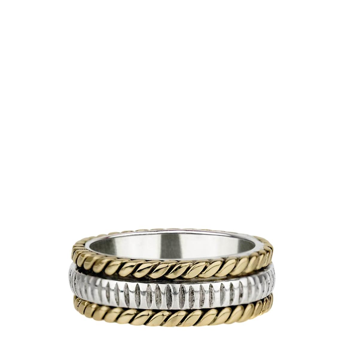 Silver Trust In Life Spinning Ring main product photo