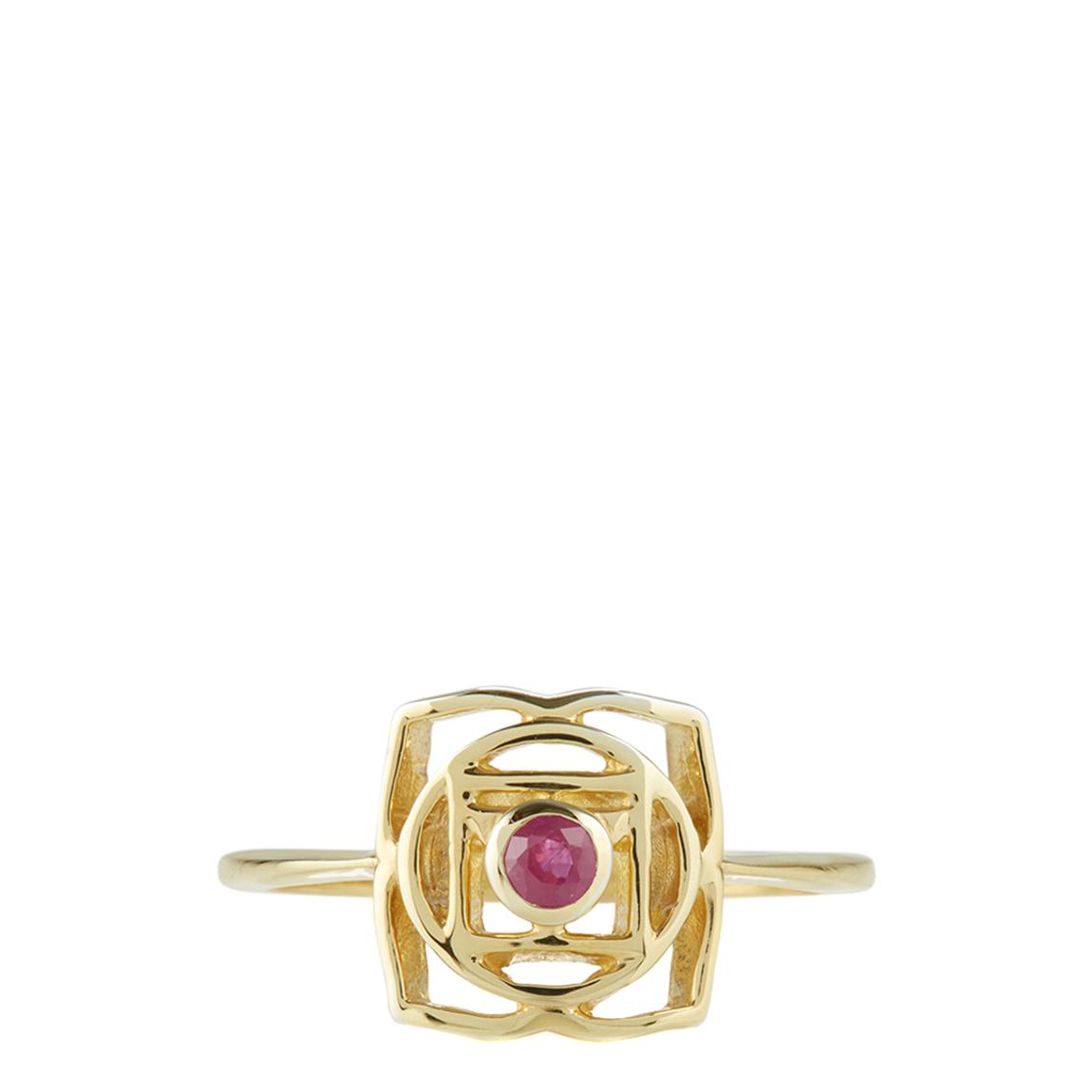 Gold Root Chakra Ring main product photo