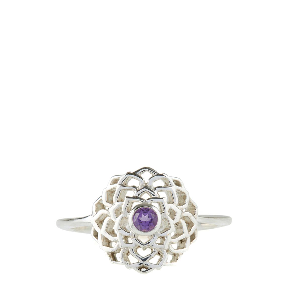 Silver Crown Chakra Ring main product photo