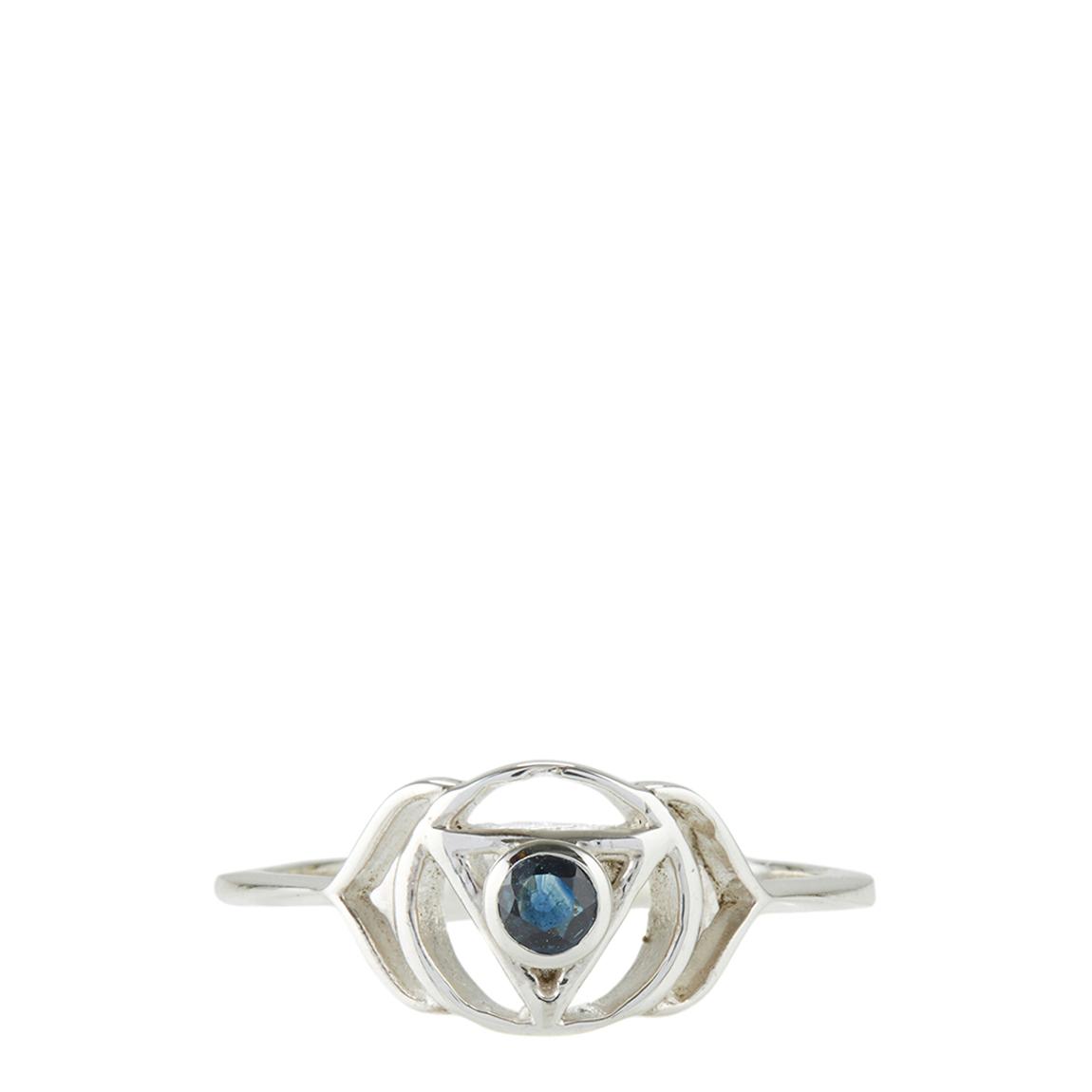Silver Third Eye Chakra Ring main product photo