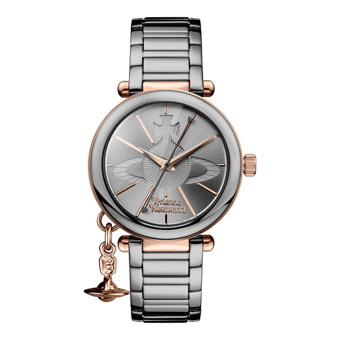 Women's Grey & Gold Kensington Watch 32mm main product photo