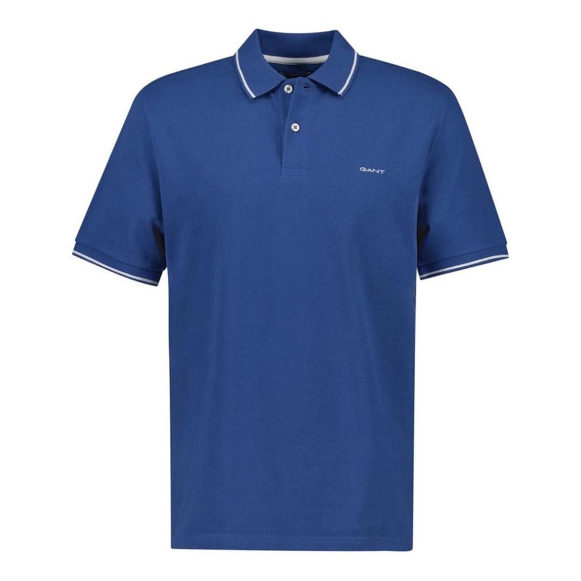 Blue Trim Polo Shirt main product photo