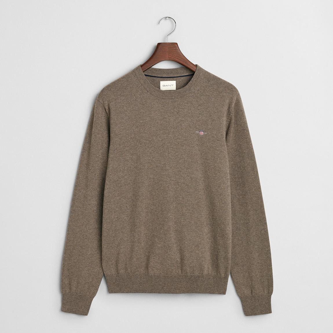 Oat Wool Blend Crew Neck Jumper main product photo