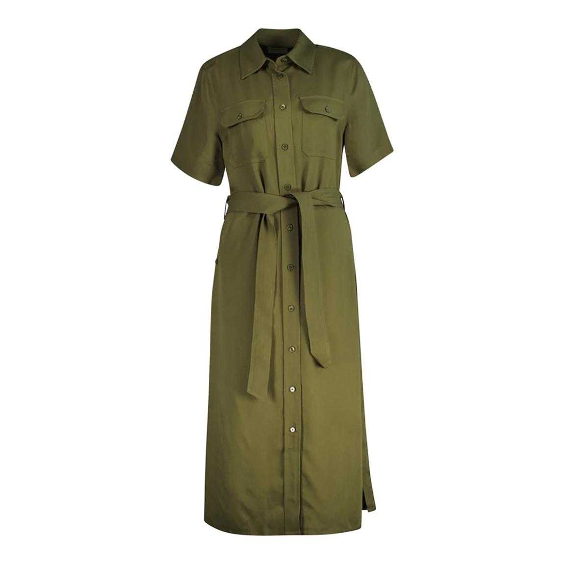 Khaki Utility Style Dress main product photo