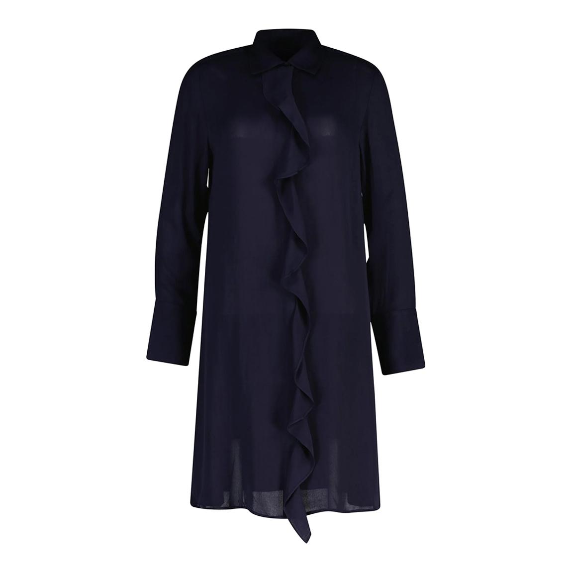 Navy Ruffle Dress main product photo