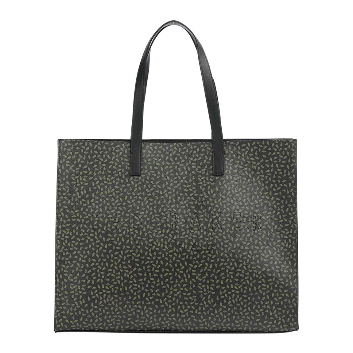 Black Ditsy Printed Extra Large Icon Bag main product photo