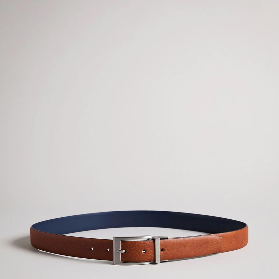 Tan Reversible Leather Belt main product photo