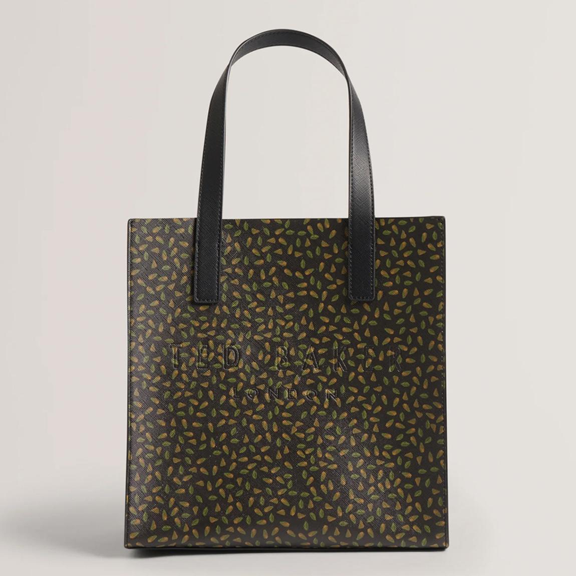 Black Ditsy Printed Small Icon Bag main product photo