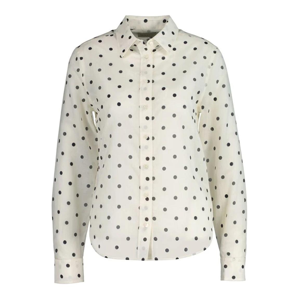 White Polka Dot Shirt main product photo