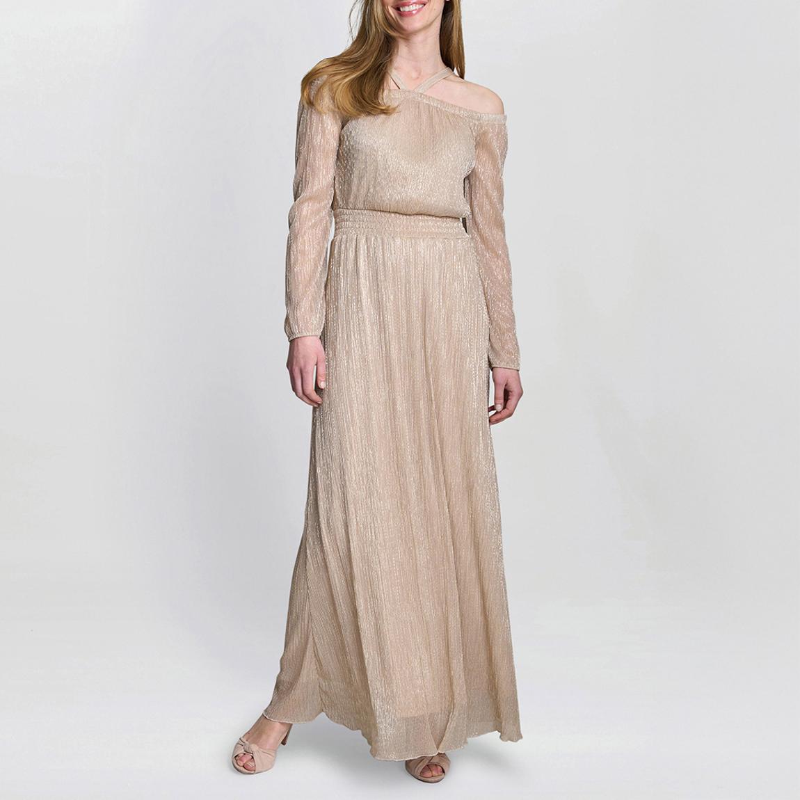 Gold Sylvia Metallic Dress main product photo