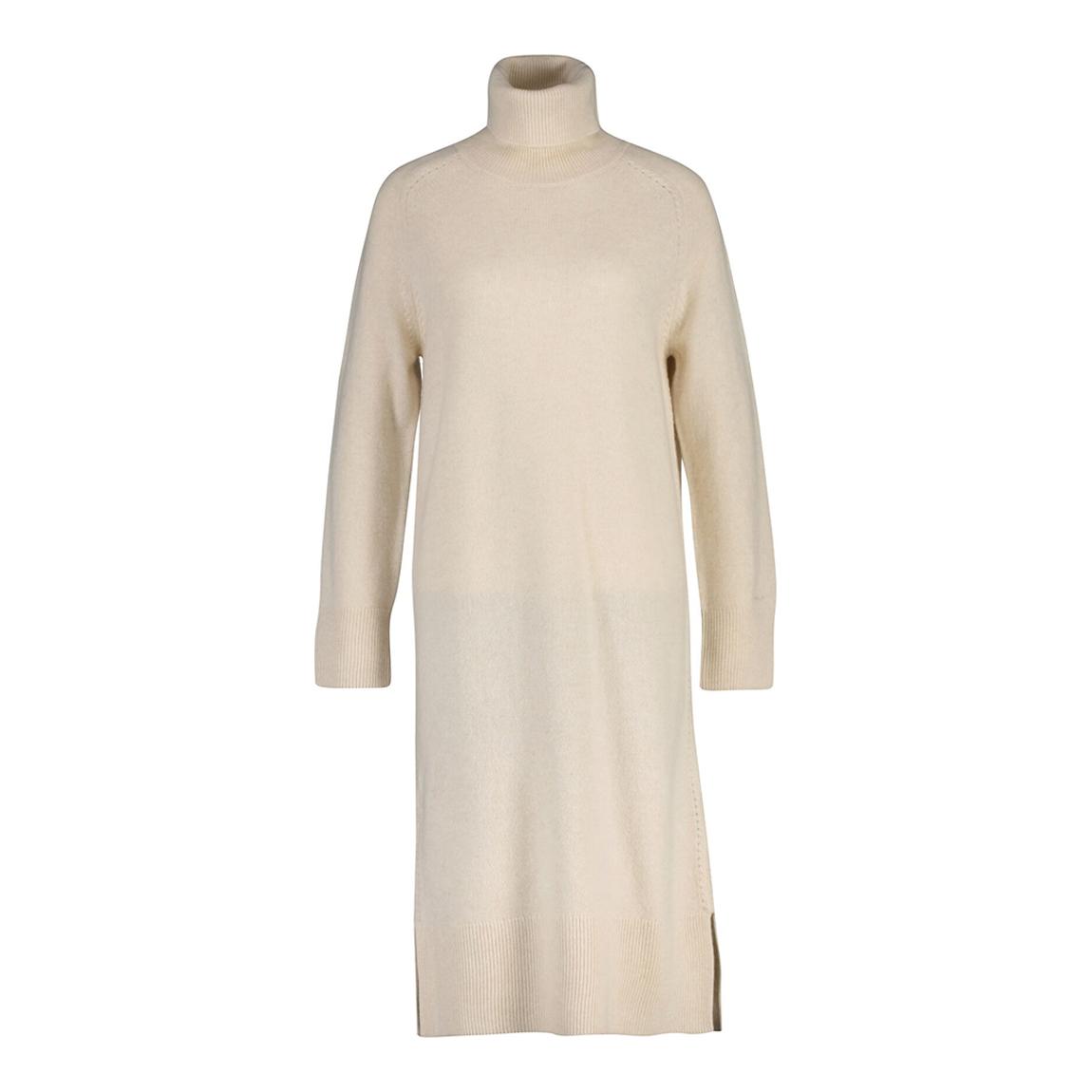 Cream Turtle Neck Dress main product photo