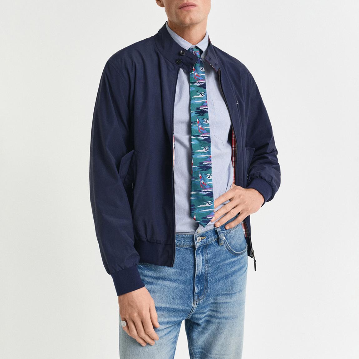 Navy Reversible Harrington Jacket main product photo