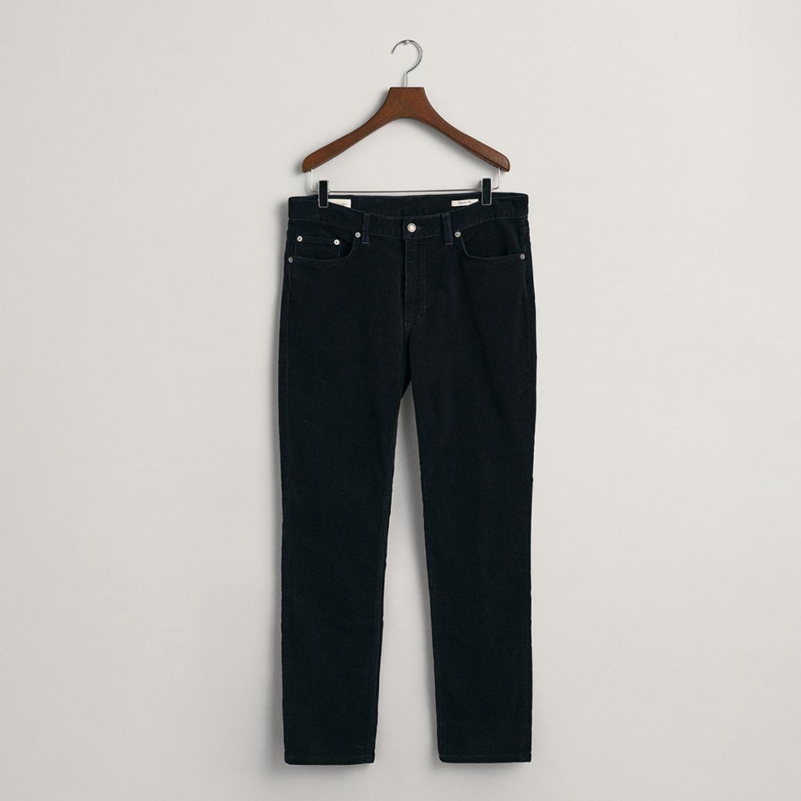 Navy Regular Cord Jeans main product photo