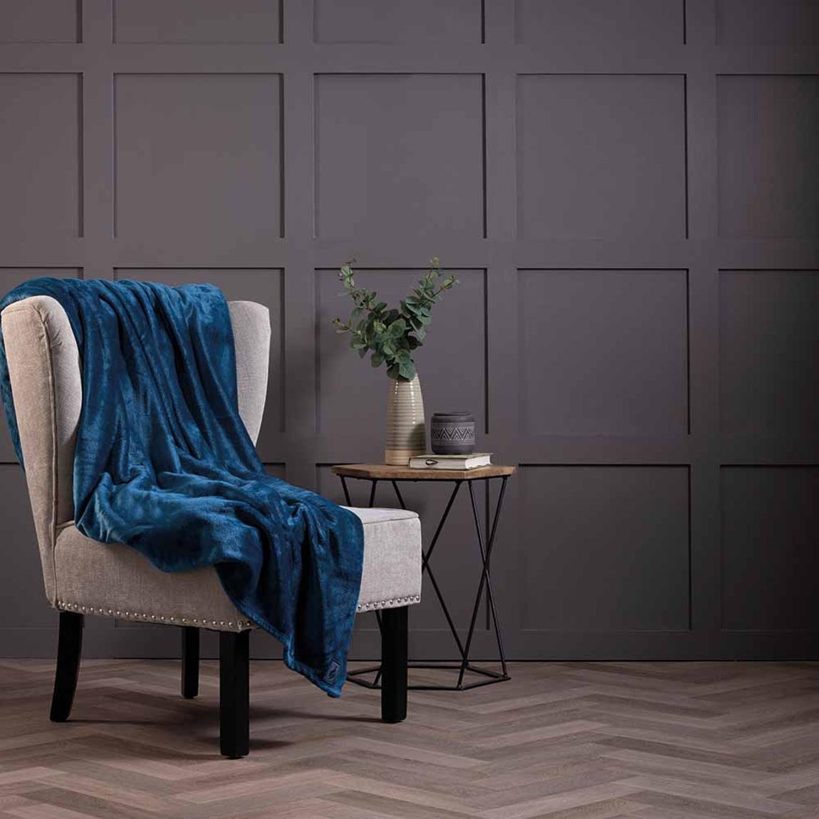 Heat Holder Blanket Teal 180X200Cm main product photo