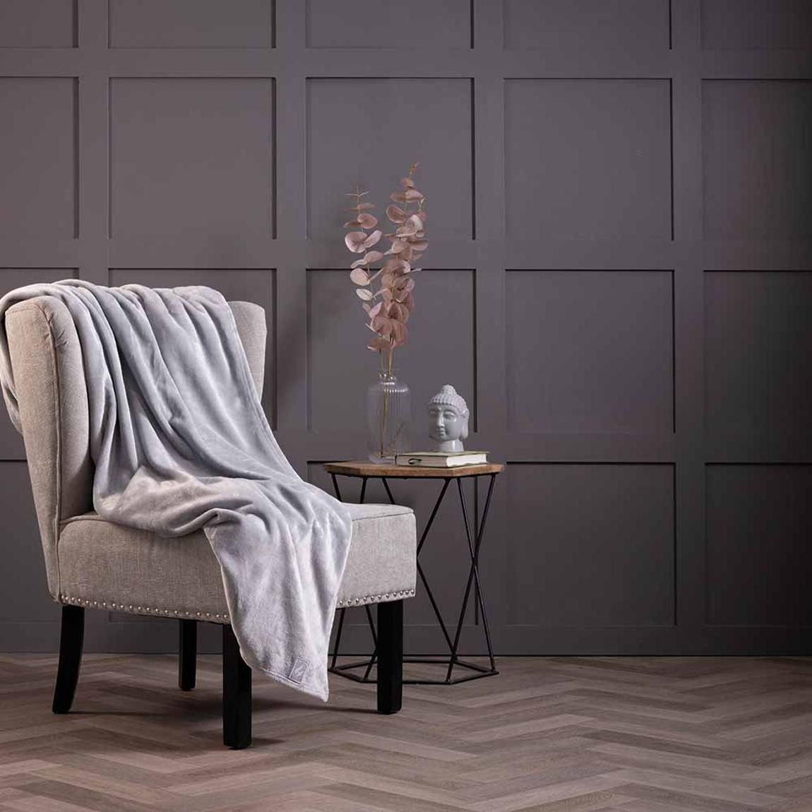 Heat Holder Blanket Ice Grey 180X200Cm main product photo