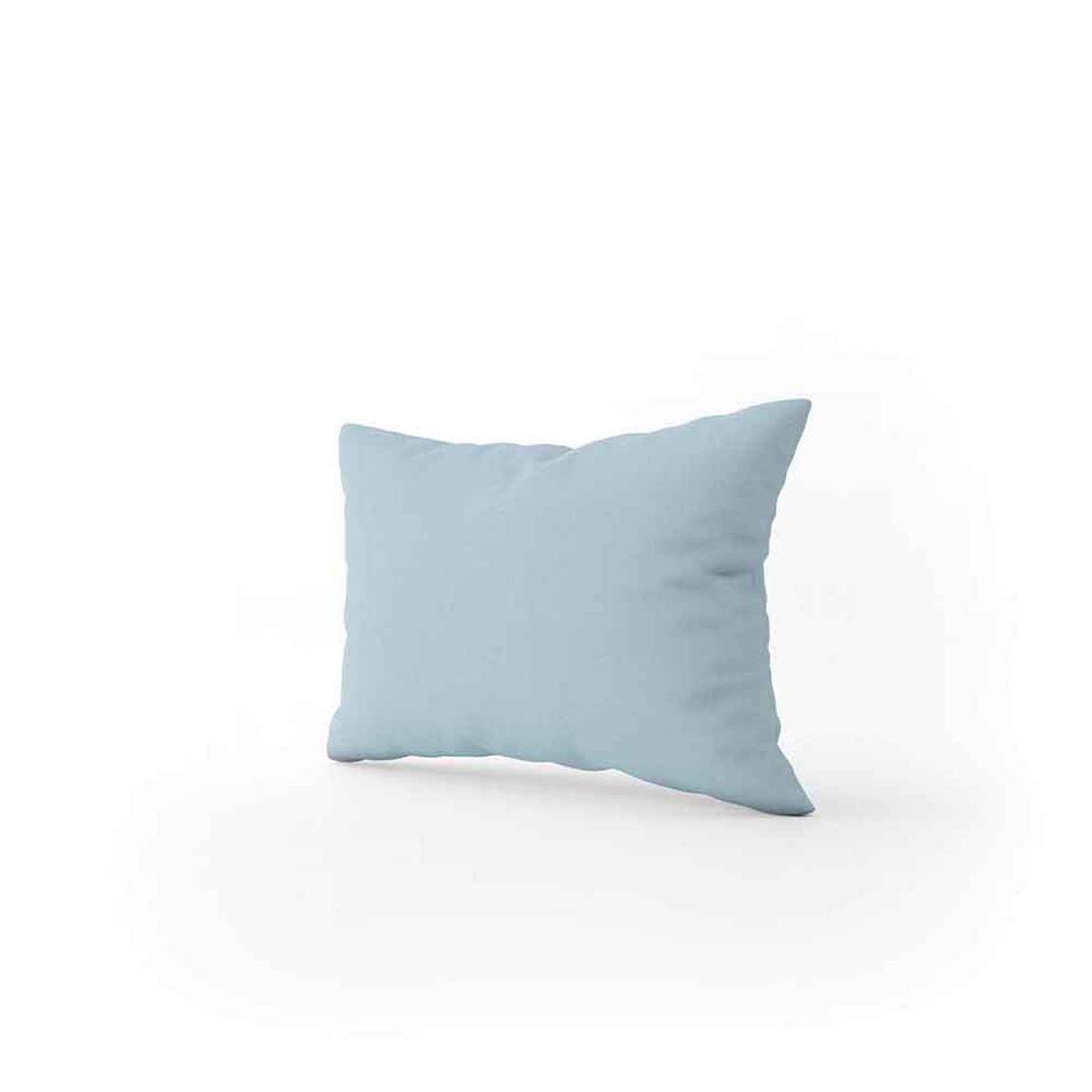 100% Brushed Cotton Housewife Pillowcase Pair Blue main product photo