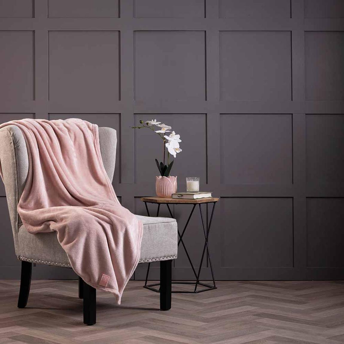 Heat Holder Blanket Pink 180X200Cm main product photo
