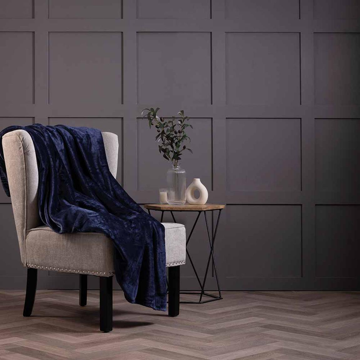 Heat Holder Blanket Navy 180X200Cm main product photo