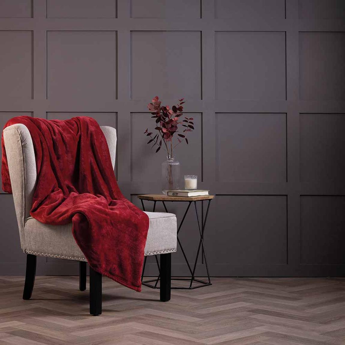 Heat Holder Blanket Cranberry 180X200Cm main product photo