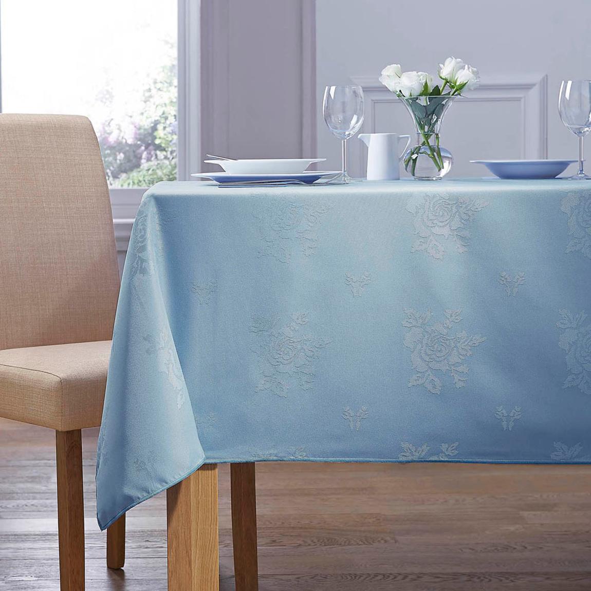 Cezanne 100% Polyester Wedgwood Round Tablecloth - 178cm main product photo