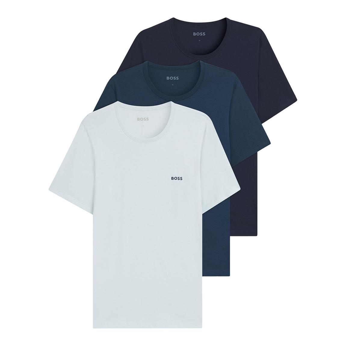 Blue Cotton T-Shirt 3 Pack main product photo