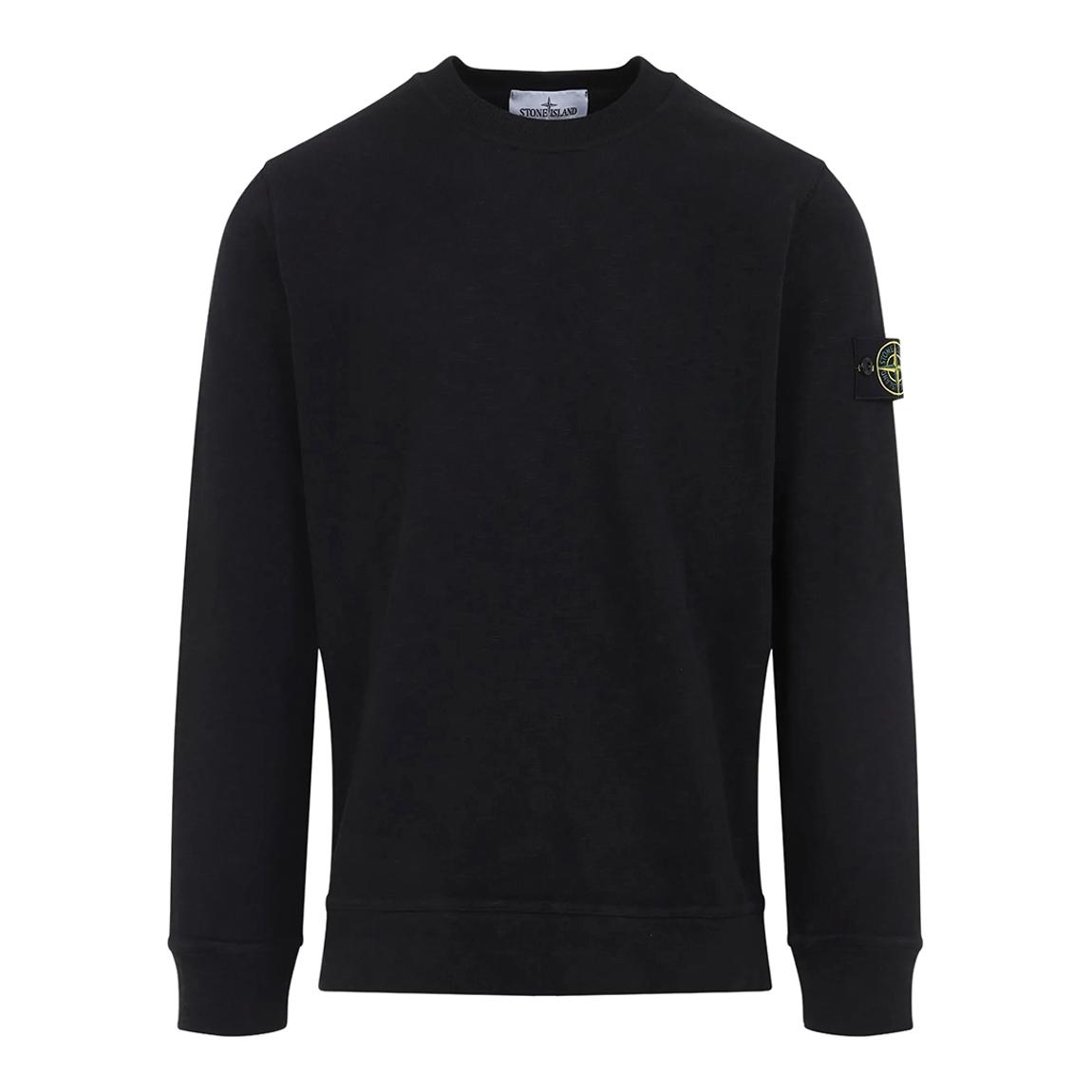 Navy Cotton Crew Neck Sweatshirt main product photo