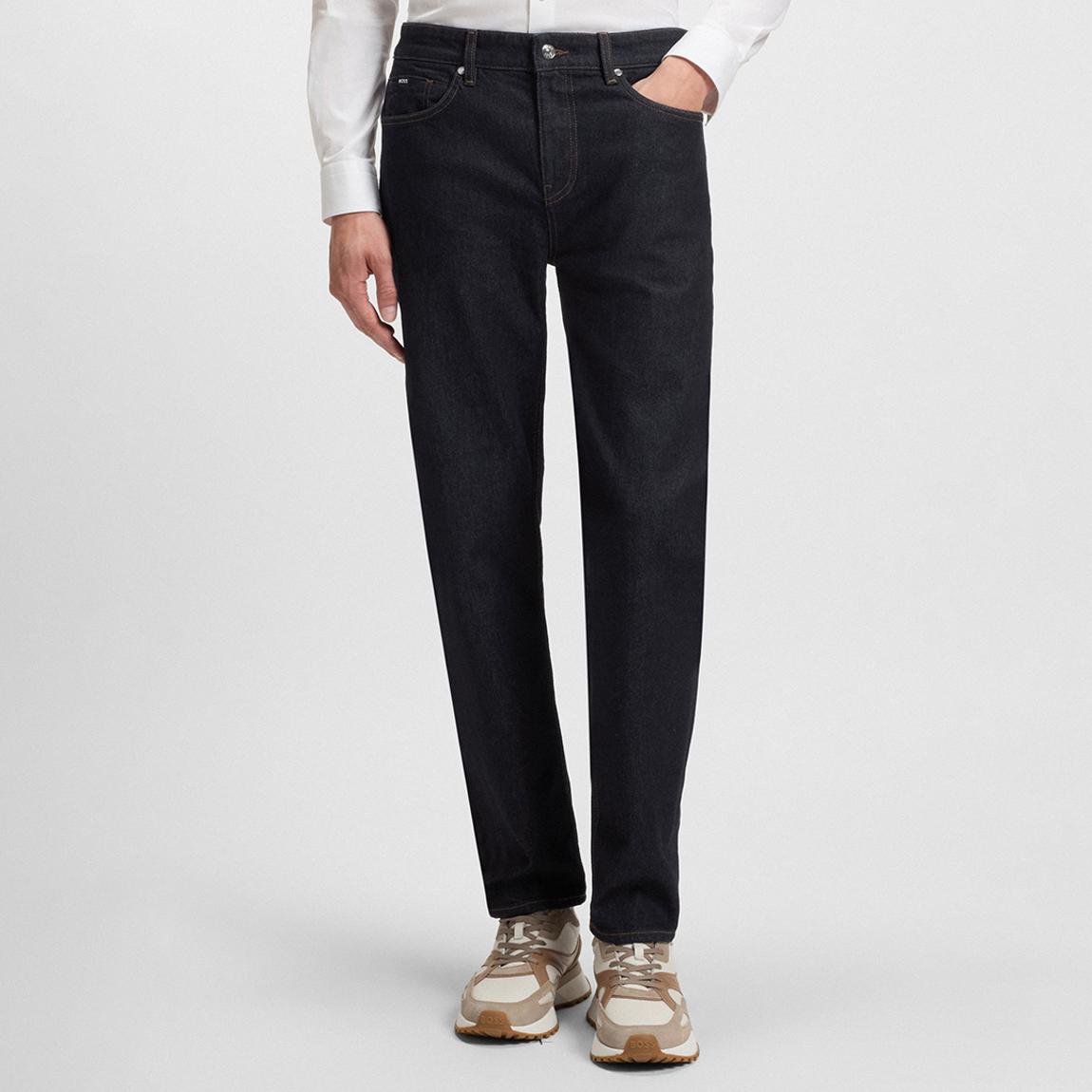 Indigo Relaxed Tapered Jeans main product photo