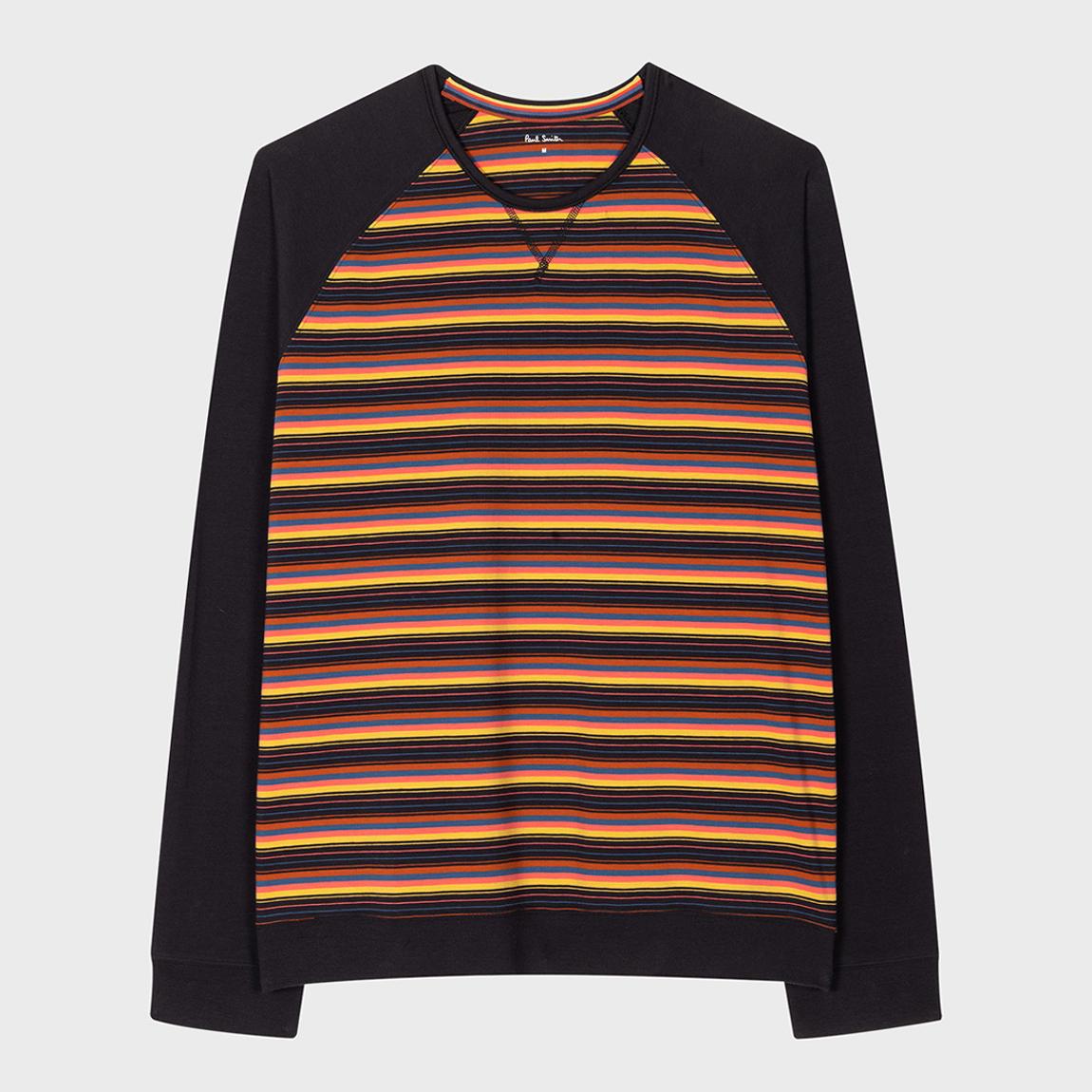 Orange/Black Andy Long Top main product photo