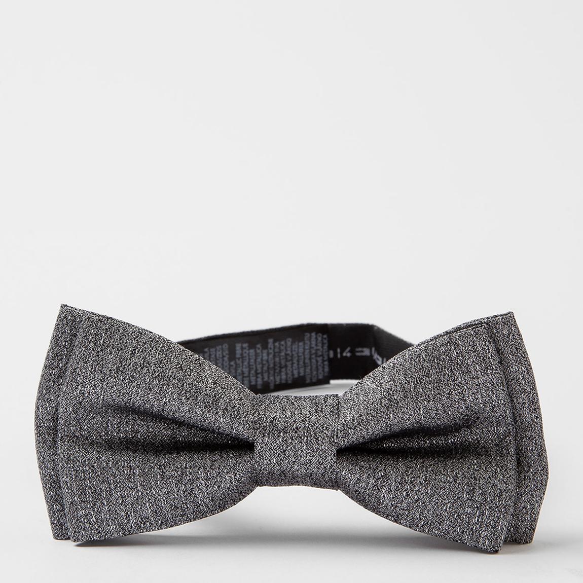 Grey Metallic Bow Tie main product photo