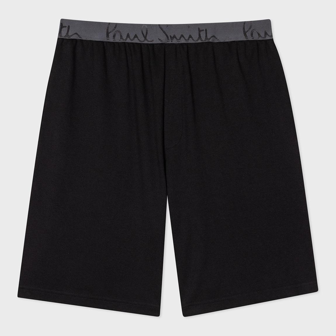 Black Logo Shorts main product photo