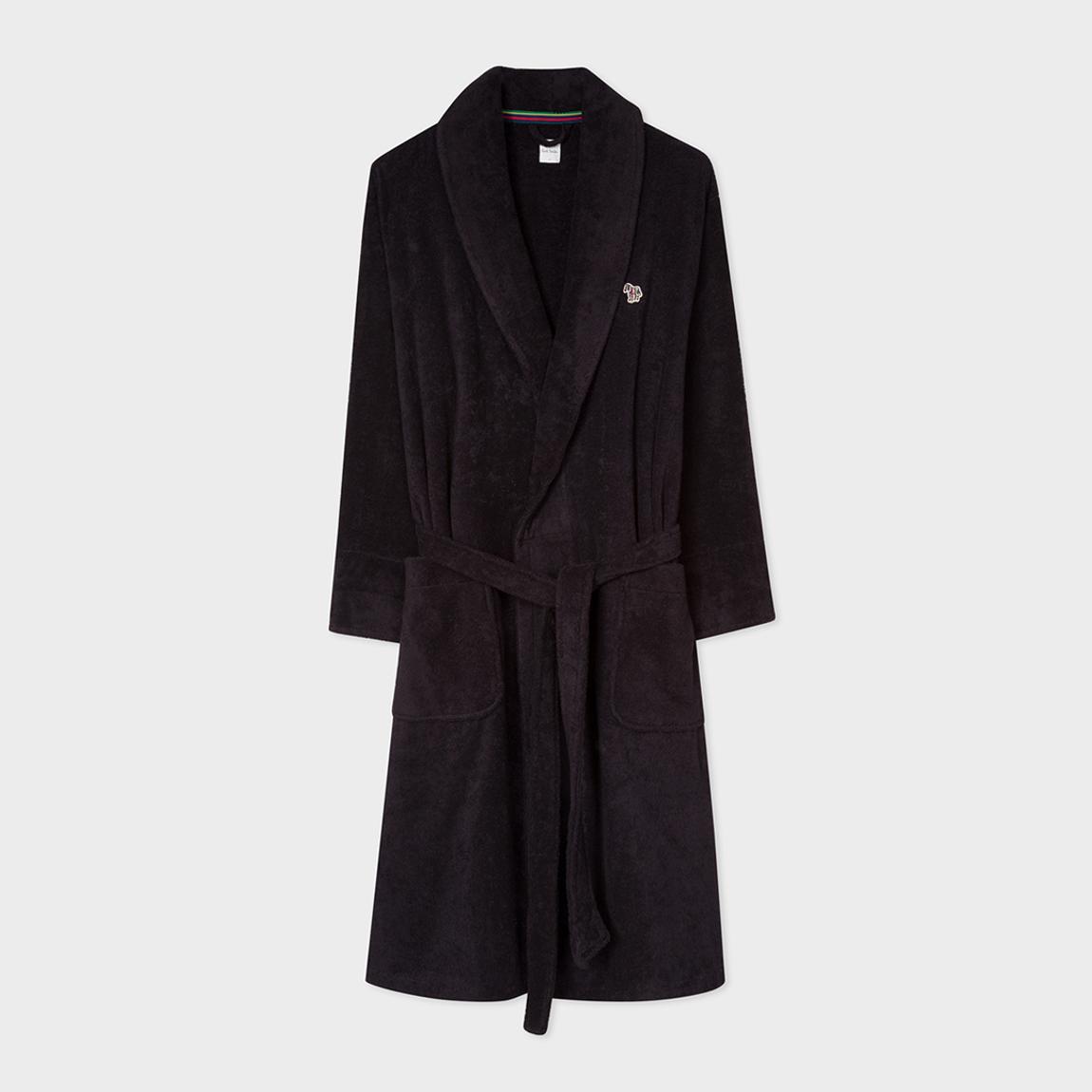 Black Zebra Logo Dressing Gown main product photo