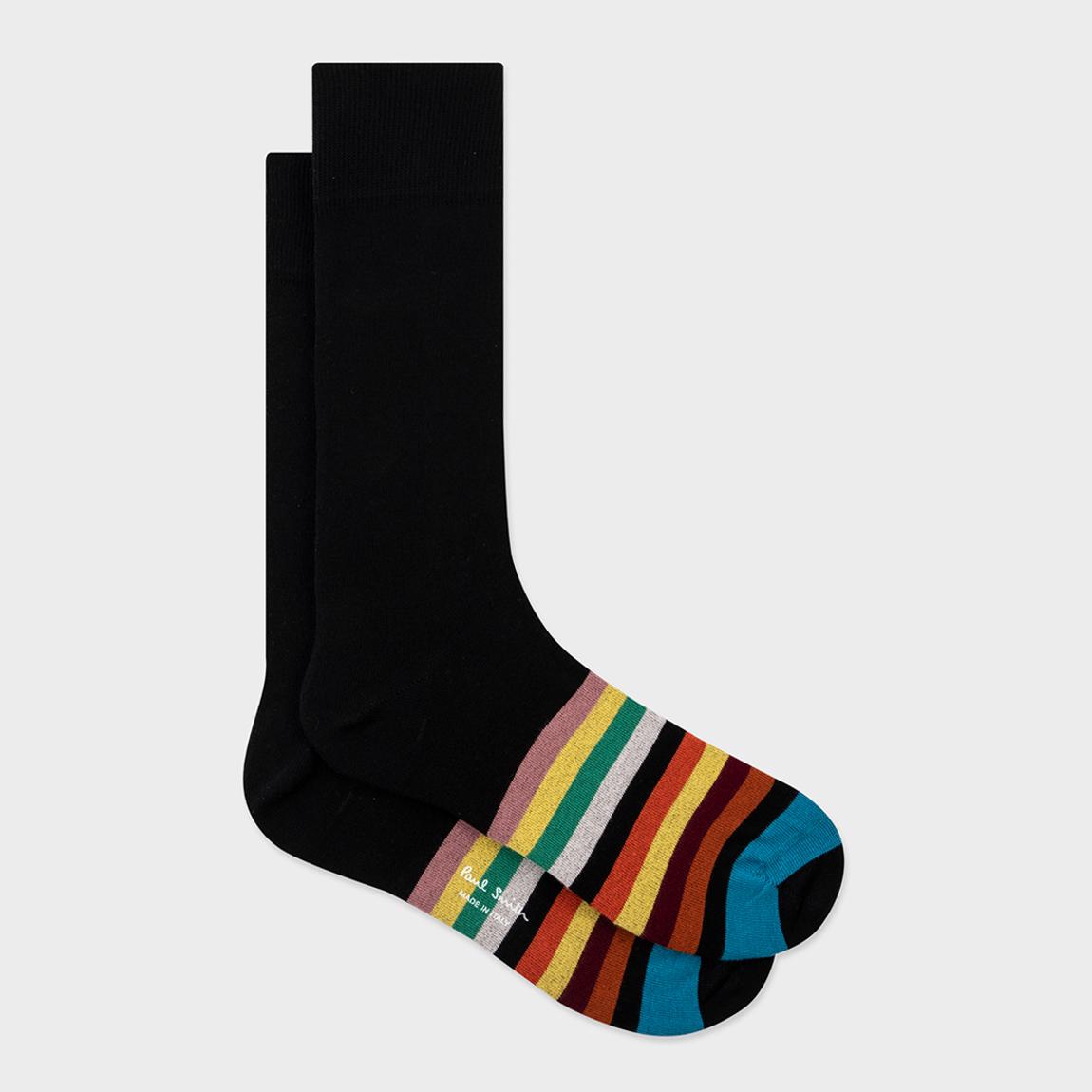 Black Carter Tipping Socks main product photo