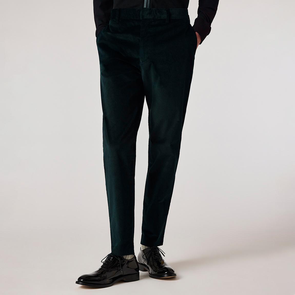 Deep Green Velvet Trouser main product photo