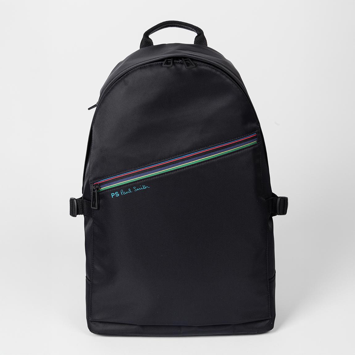 Black Leather Back Pack main product photo