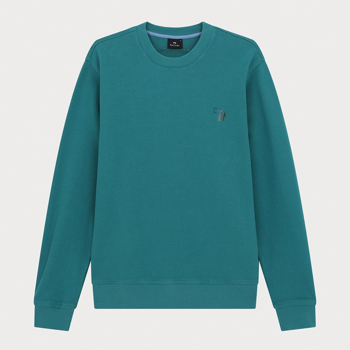 Blue Line Zebra Sweatshirt main product photo