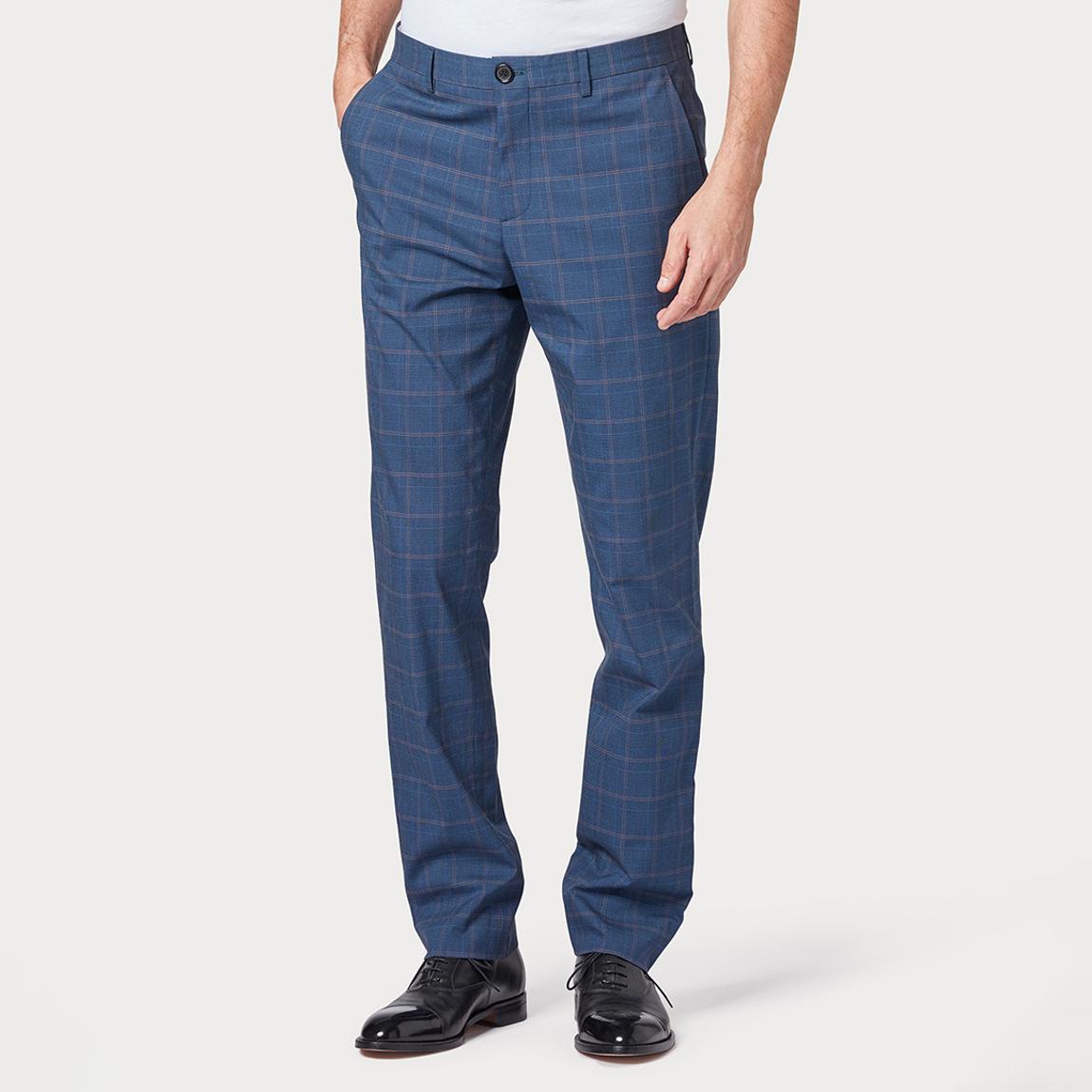 Blue Chino Mid Fit Trouser main product photo