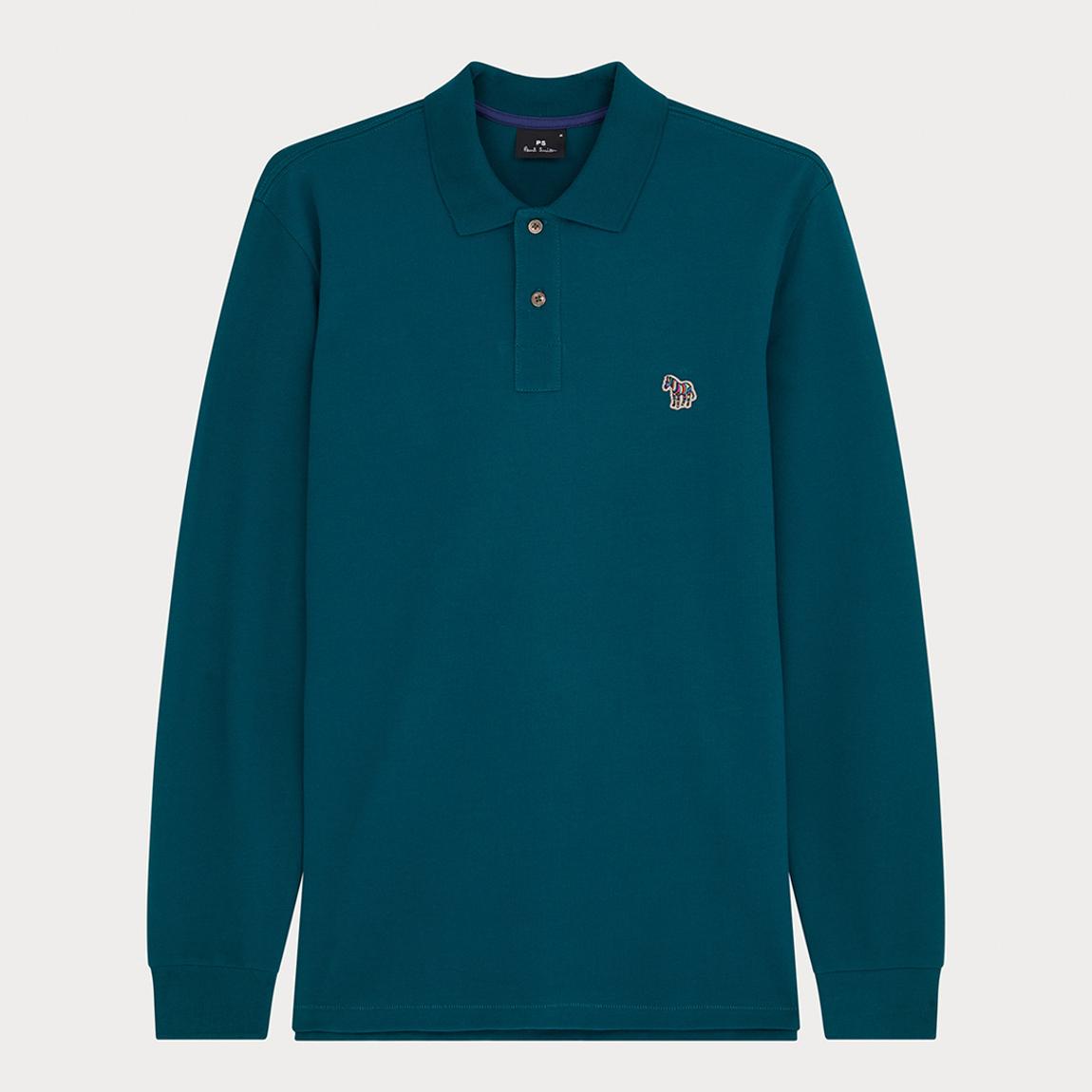Forest Green Zebra Regular Fit Polo Shirt main product photo