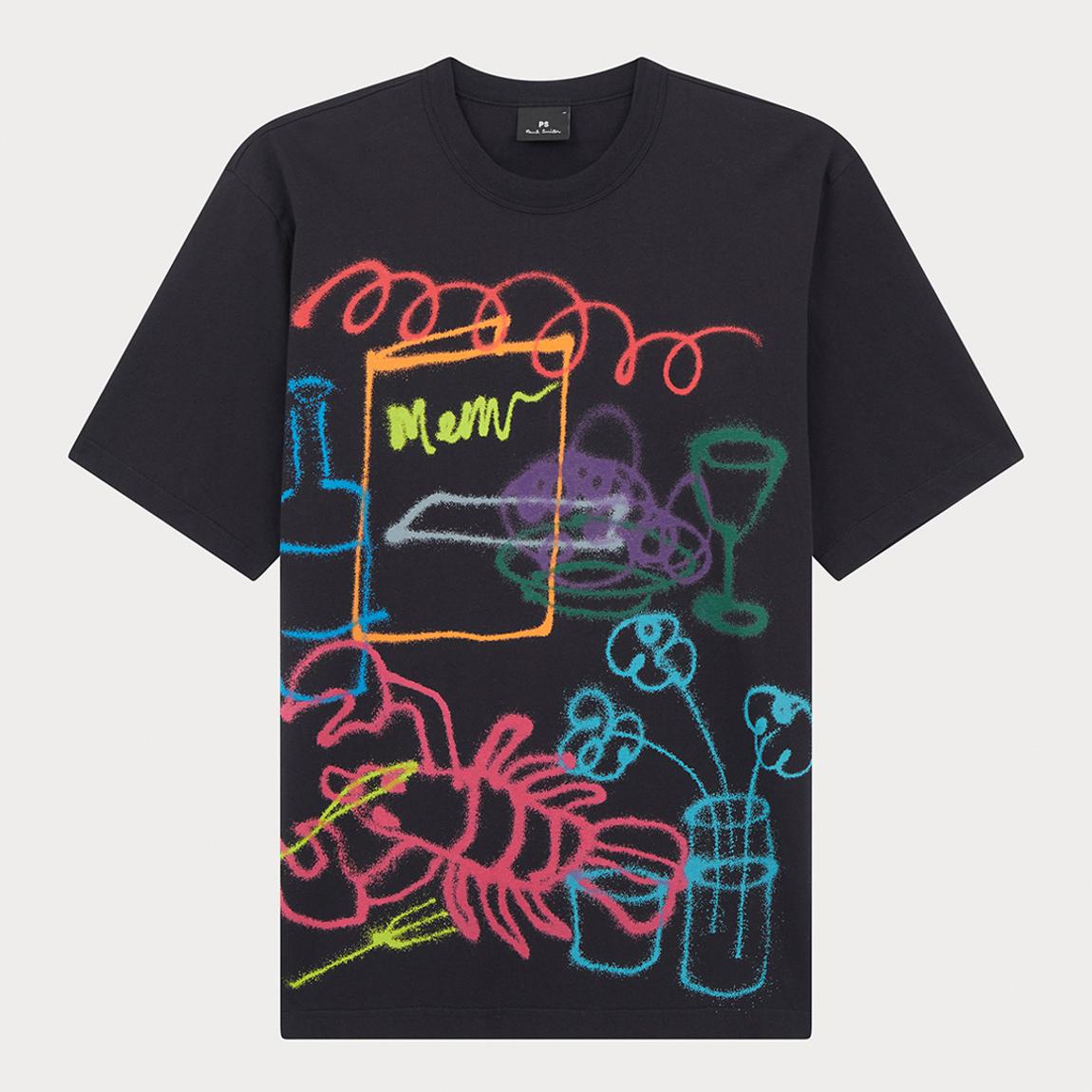 Black Regular Fit T-Shirt main product photo