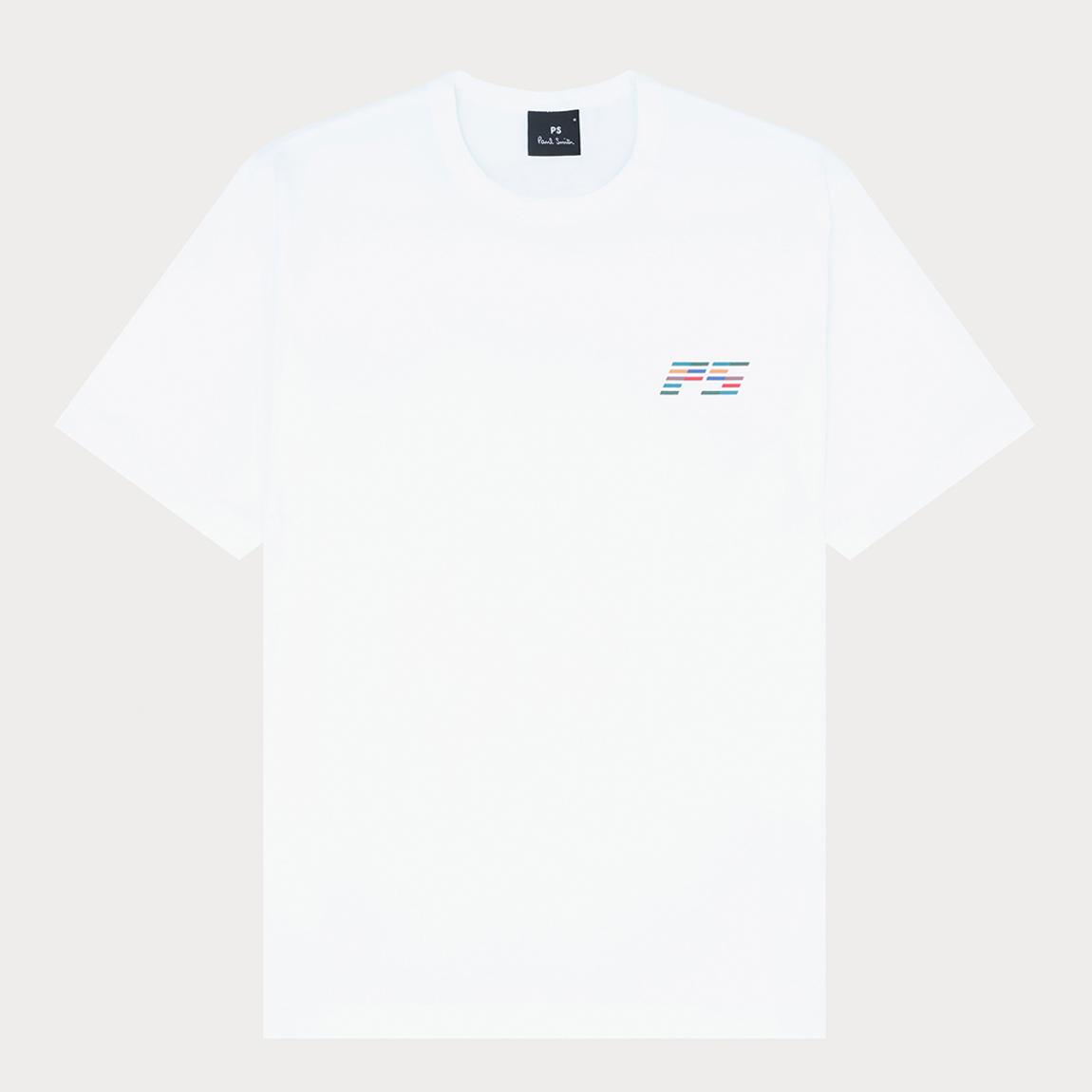 White Tilt Logo Regular Fit T-shirt main product photo