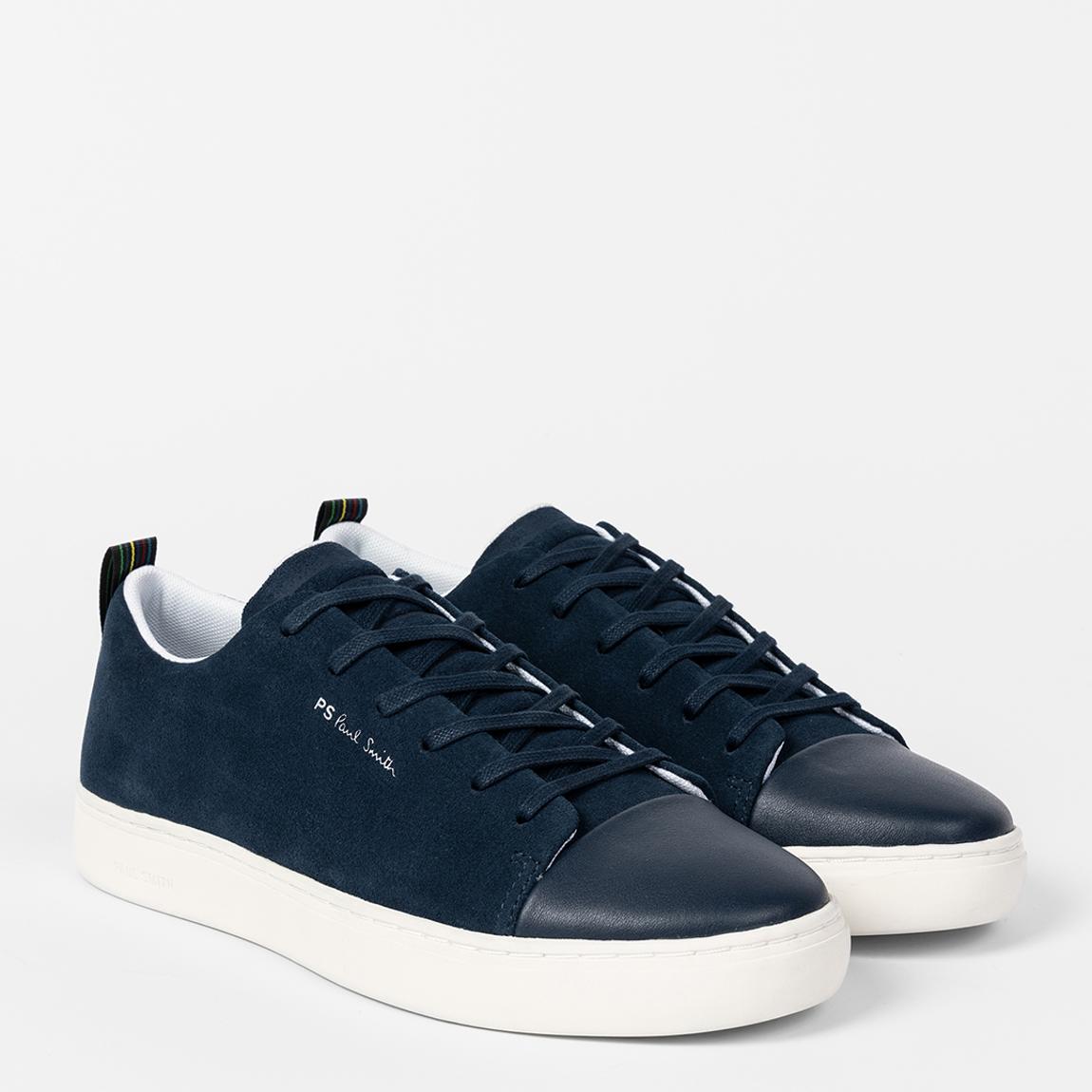 Navy Lee Suede Shoes main product photo