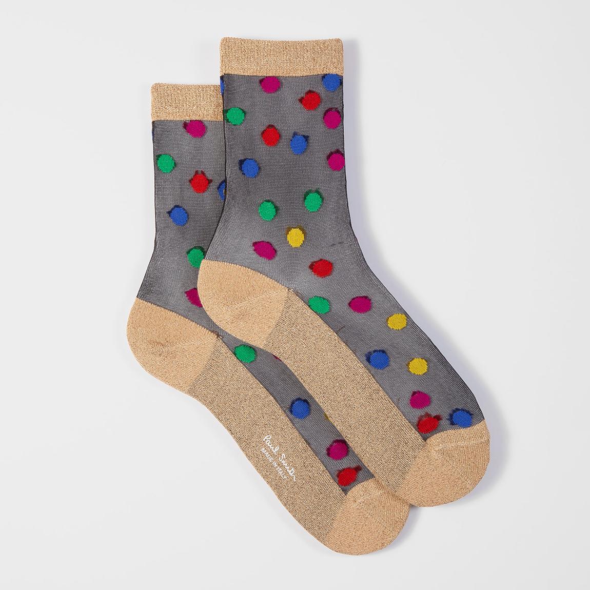 Multi Weruche Spot Cotton Blend Socks main product photo