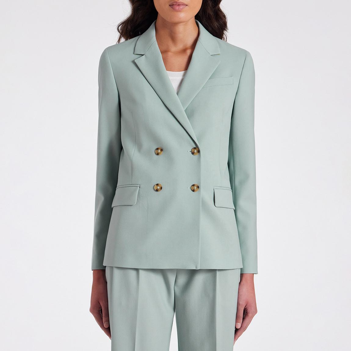 Mint Double Breasted Wool Blazer main product photo