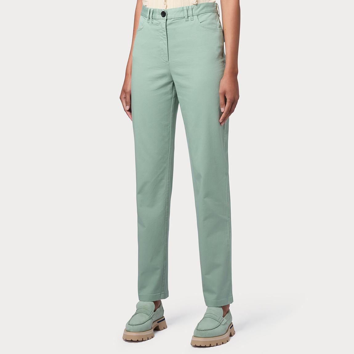 Mint Slim Crop Chino Trousers main product photo