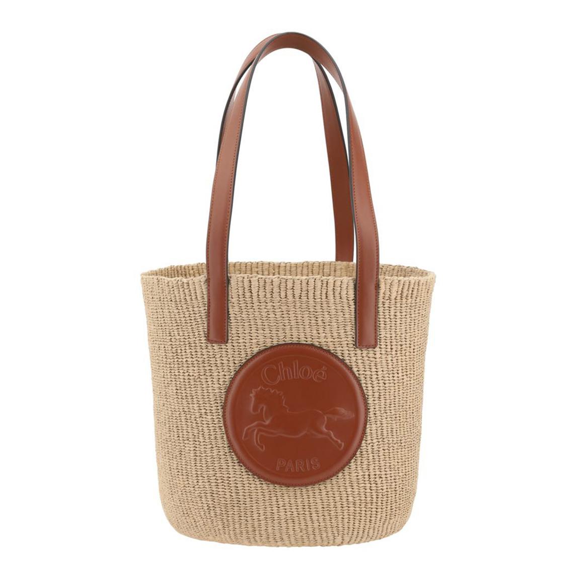 Brown Chloe Large Horse Medal Basket main product photo