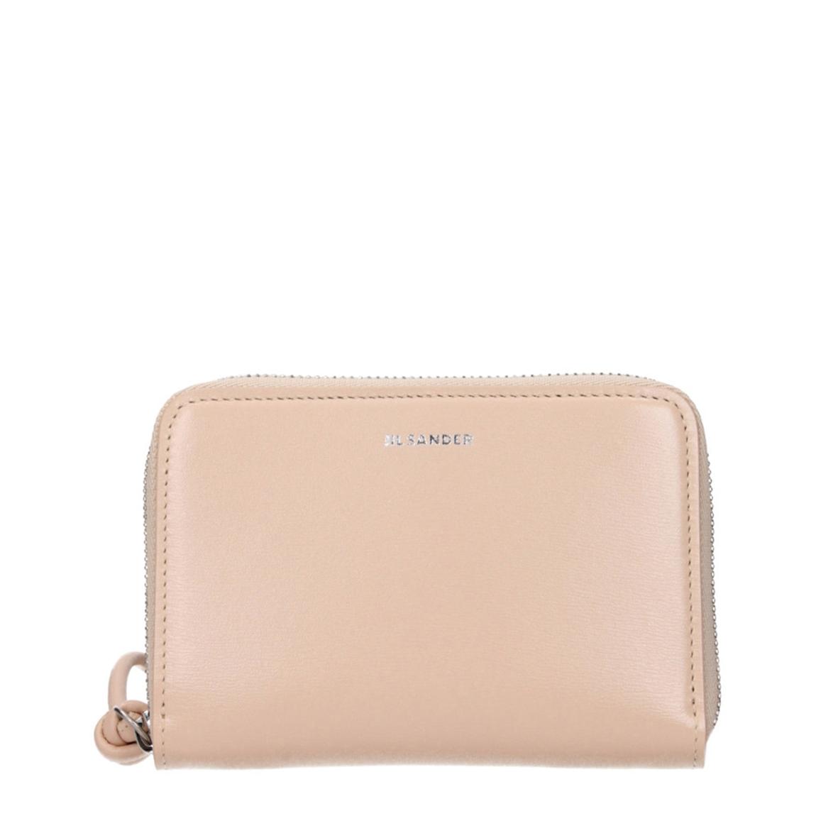 Pink Leather Jil Sander Small Wallet main product photo